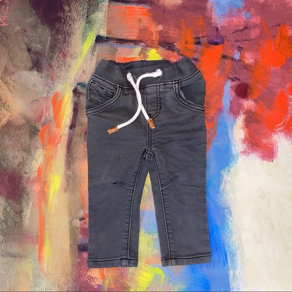 OskKosh | Genuine Kids Infant Drawstring Jeans - Picture 1 of 5